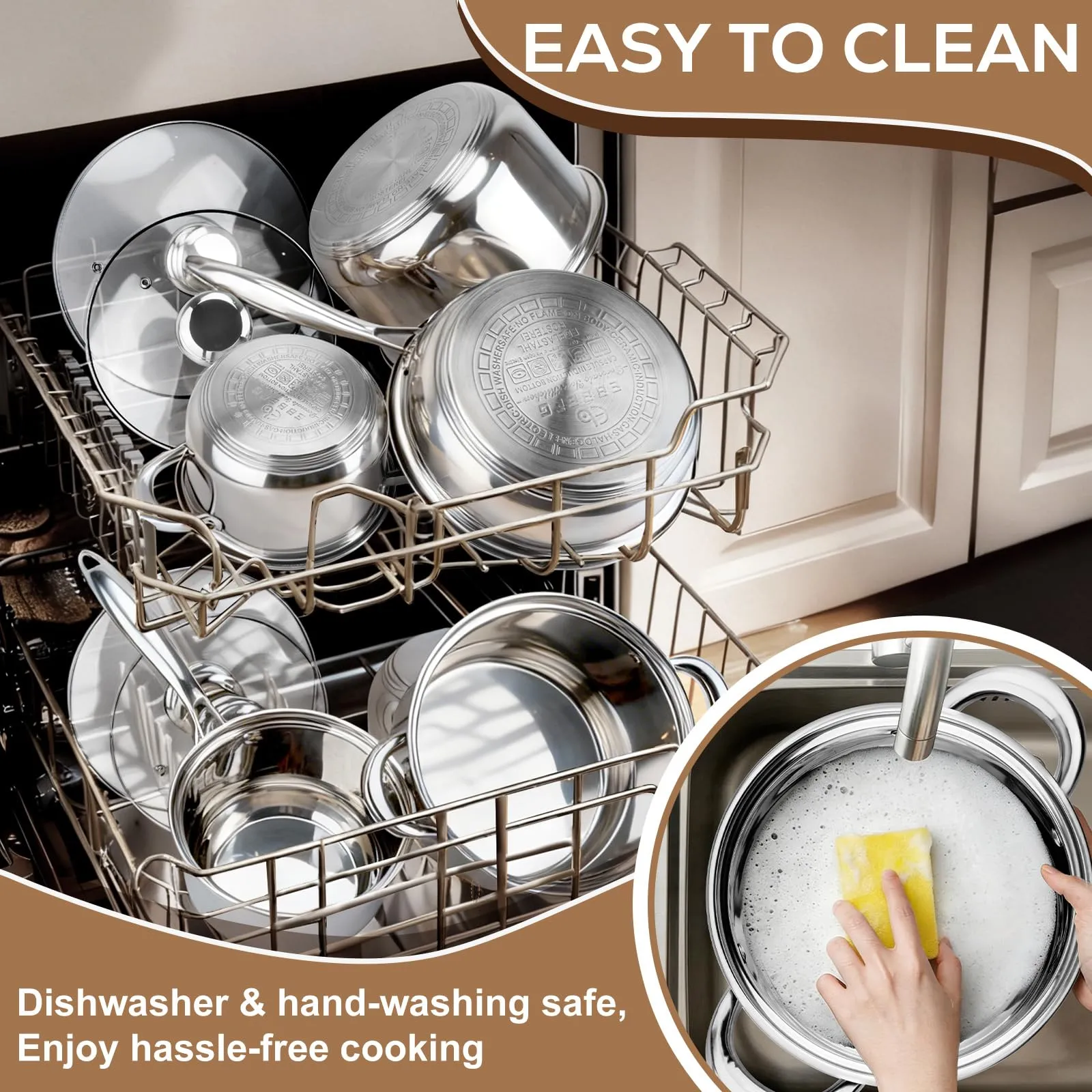 Stainless Steel Cookware Set