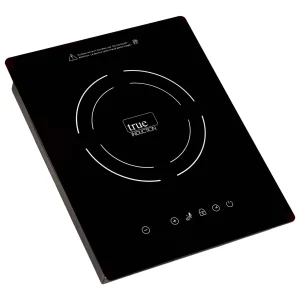 True Induction TI-1B Built-In 12 Single Induction Glass-Ceramic Cooktop, UL858 Certified, 1750W