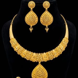 Gold Plated Bridal Jewellery Set