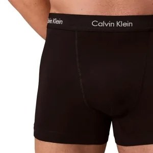 Calvin Klein Men’s 3 Pack Trunks with Logo Waistband
