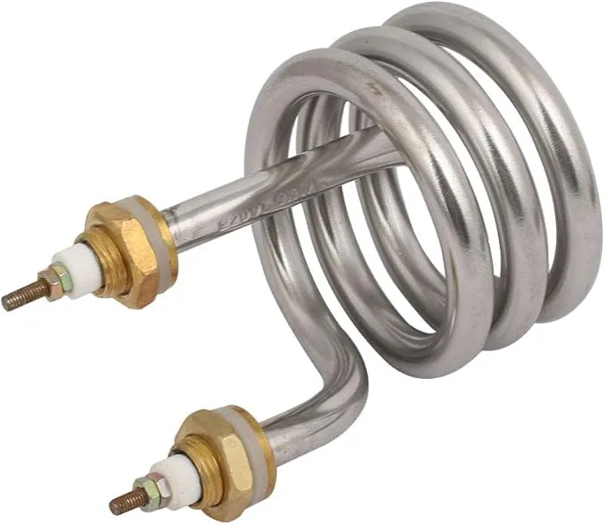 Aexit 220V 3000W Electrical equipment Round Shaped Electric Heating Tube Booster Water Heater