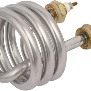 Aexit 220V 3000W Electrical equipment Round Shaped Electric Heating Tube Booster Water Heater