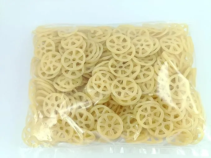 Wheel Papad Ready To Fry Wheels Fryums | Wheels Shaped Fryums Papad/Chips | Indian Snack Crunchy Papad Chips Snack/Pellets Wheels (300 Gram)