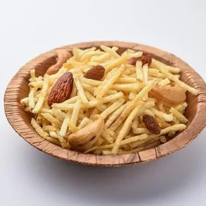 Ghotaram Falahari Chivda Namkeen, Falahari Aloo Lachha, Falahari Aaloo Lachha Meetha Chivda, Falahari Potato Namkeen, Specialy Eat In Fasting, Fasting Healthy Snack Namkeen-300g*1Pack
