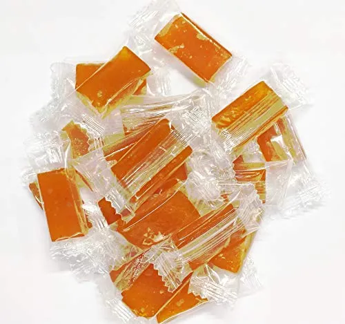 Aam papad Khatta Meetha Candy 400gm Aam Papad bite-sized individually wrapped mango pulp candies Mango Papad Aam Toffee Mango Candy (Aam Papad Candy-400gm)