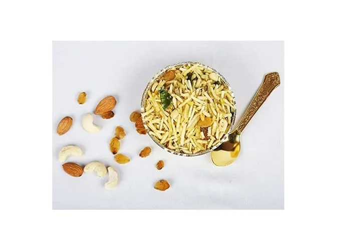 Ghotaram Falahari Chivda Namkeen, Falahari Aloo Lachha, Falahari Aaloo Lachha Meetha Chivda, Falahari Potato Namkeen, Specialy Eat In Fasting, Fasting Healthy Snack Namkeen-300g*1Pack