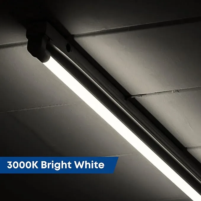 Feit Electric 2ft LED T8 Linear Tube Light, 20W Equivalent, 3000K Bright White, G13 Base, 800 Lumens, Works with Most Magnetic/Electronic Ballasts