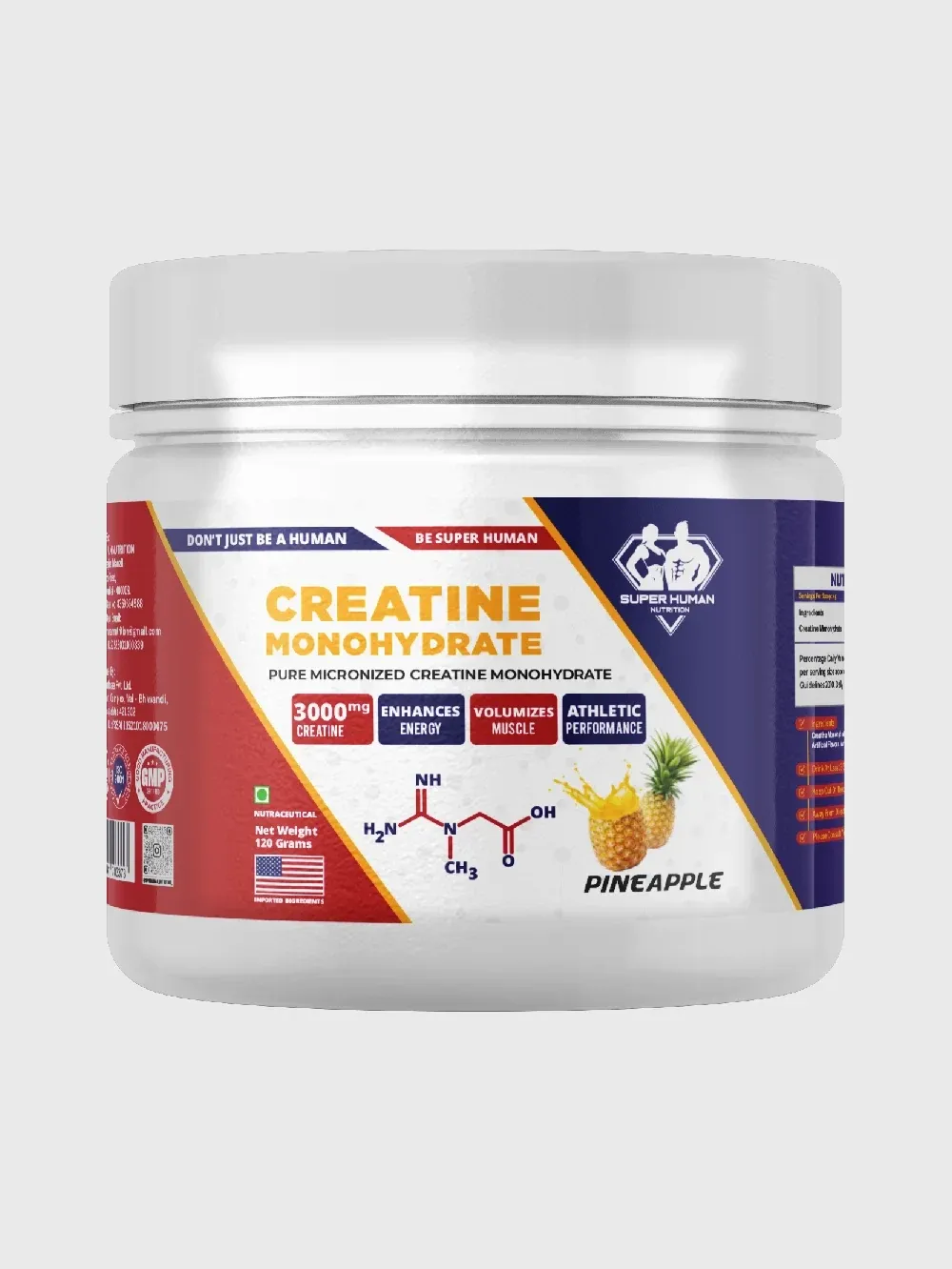 Super Human Nutrition - Pineapple Creatine